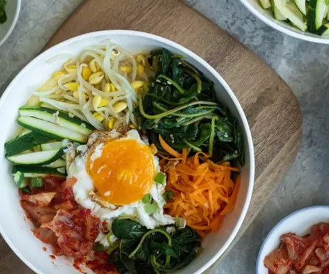 Spicy Pork Rice Bowl